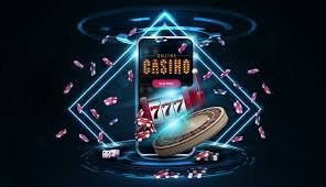 Pengguna menikmati platform hiburan rajajudi lewat perangkat mobile di ruang modern